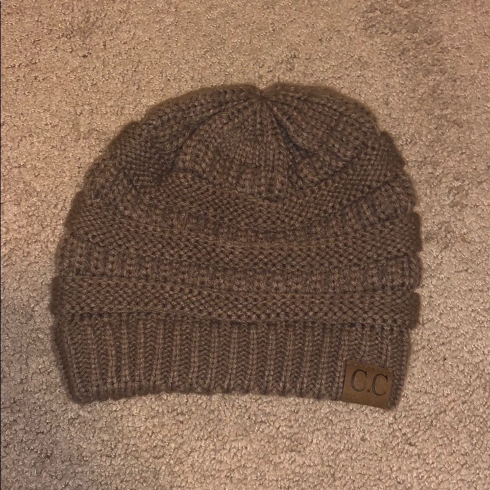 Brown C.C Beanie!